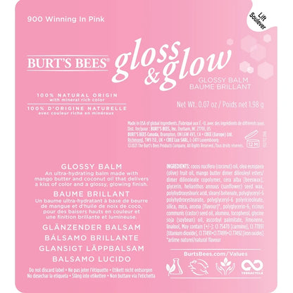 Gloss & Glow Glossy Balm-Wine Wednesday