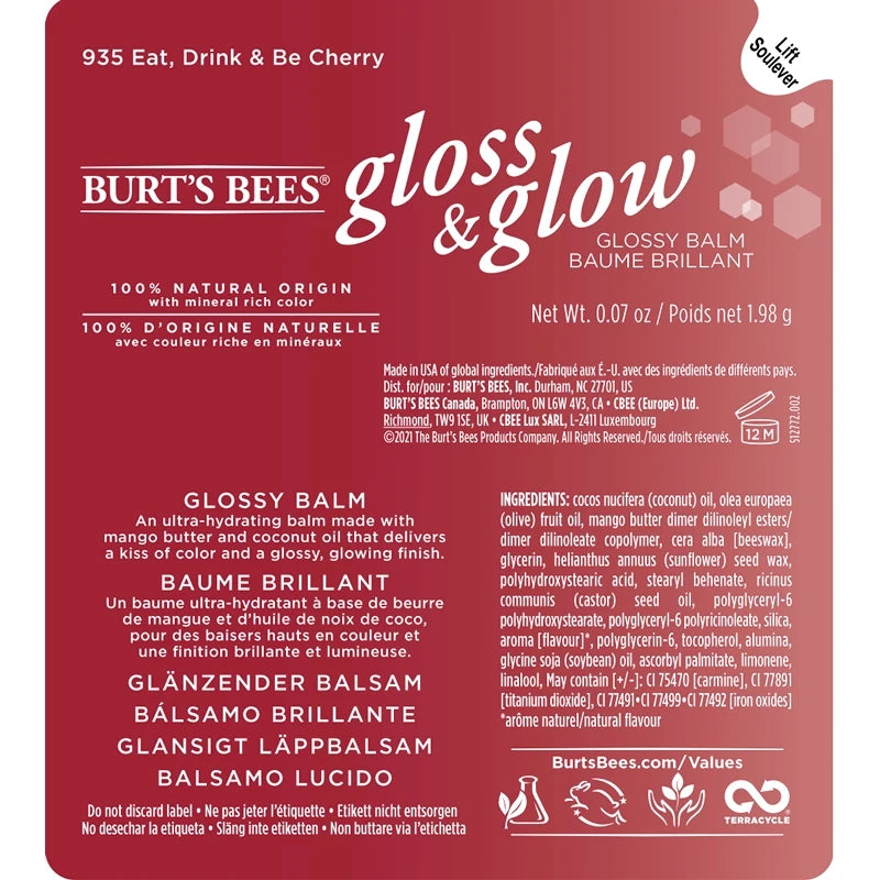 Gloss & Glow Glossy Balm-Wine Wednesday