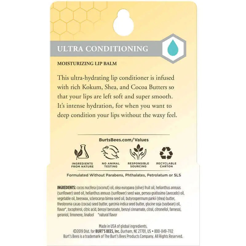 Ultra Conditioning Lip Balm With Kokum Butter-Single