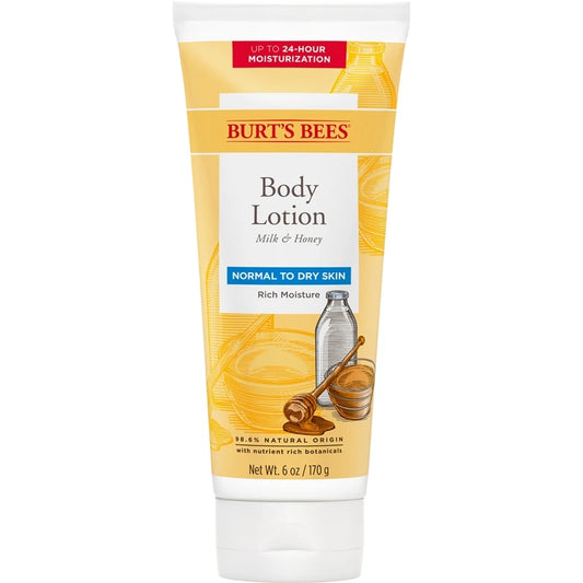 Naturally Nourishing Milk & Honey Body Lotion-6 oz