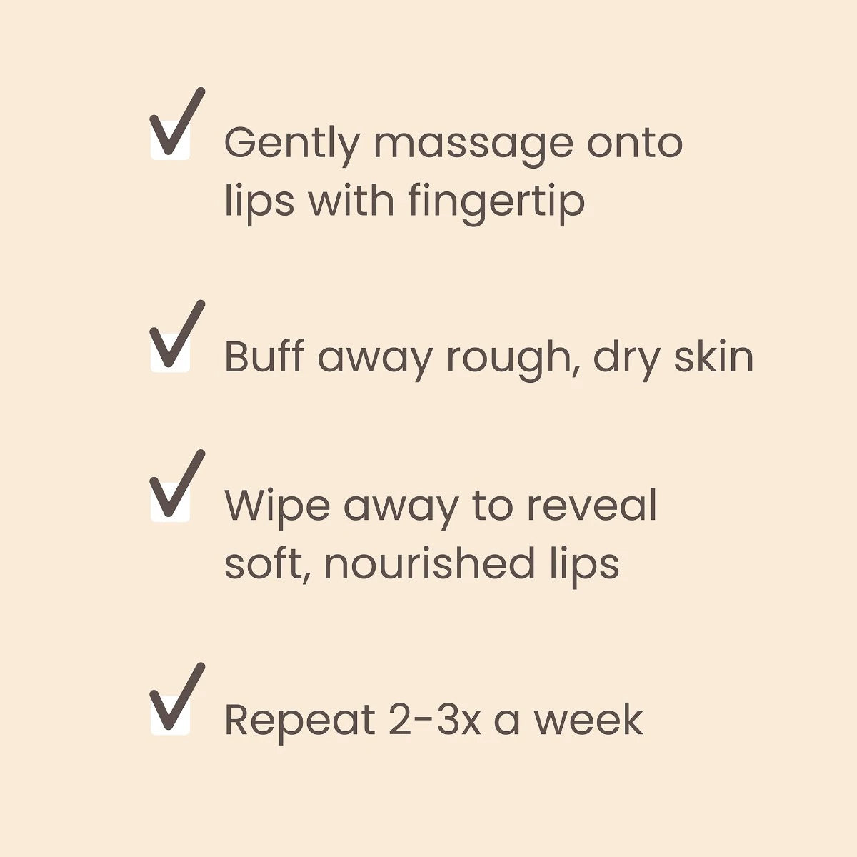 Conditioning Coffee Grounds Lip Scrub