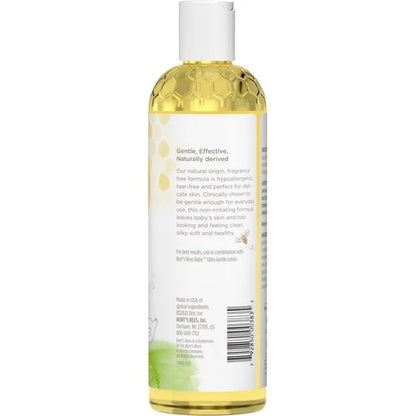 Baby Bee Shampoo & Wash - Fragrance Free-12 fl oz
