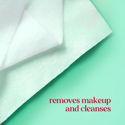 Facial Cleansing Towelettes - Cucumber & Mint-30 count