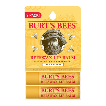Beeswax Lip Balm-Two Pack