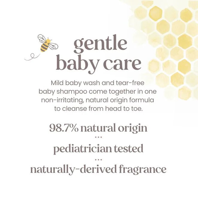 Baby Bee Shampoo & Wash-8 fl oz