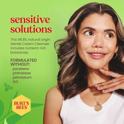 Sensitive Solutions Gentle Cream Cleanser-1 oz