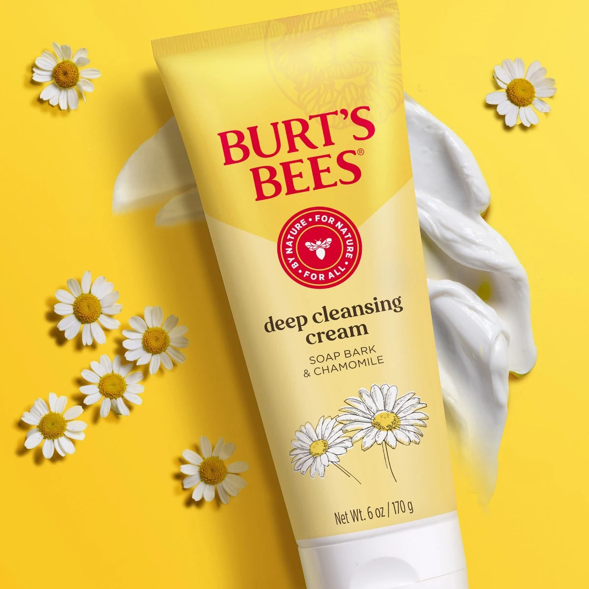 Soap Bark & Chamomile Deep Cleansing Cream-6 oz