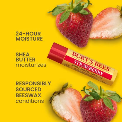 Strawberry Lip Balm-Two Pack