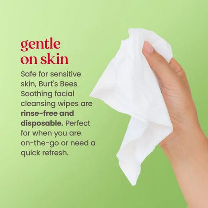 Sensitive Facial Cleansing Towelettes with Aloe Vera-10 count