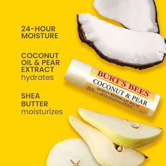 Coconut & Pear Lip Balm-Single
