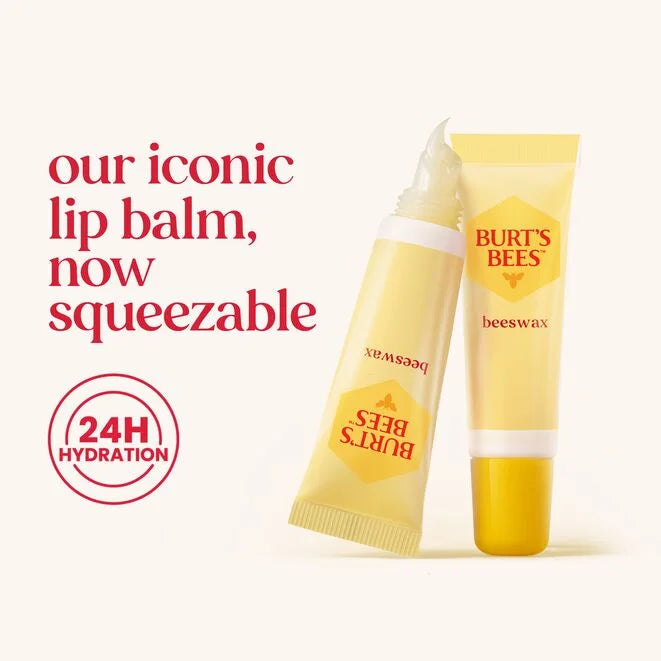 Hydrating Lip Balm Beeswax 2-pack stick and squeeze