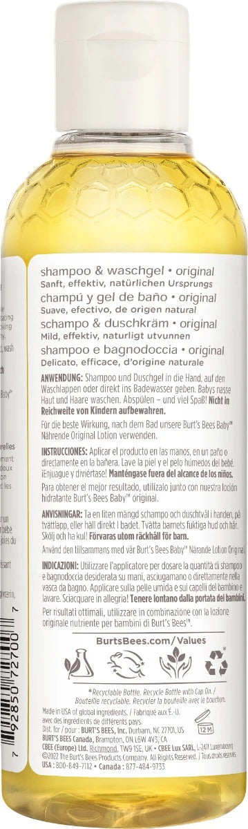 Baby Bee Shampoo & Wash-8 fl oz