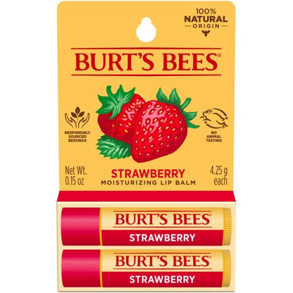 Strawberry Lip Balm-Two Pack
