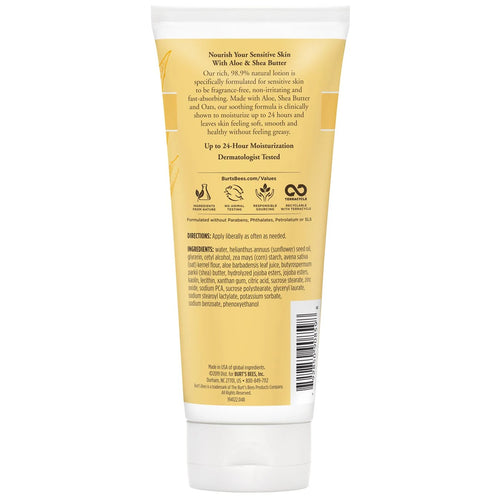 Sensitive Aloe & Shea Butter Body Lotion-6 oz