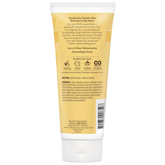 Sensitive Aloe & Shea Butter Body Lotion-6 oz