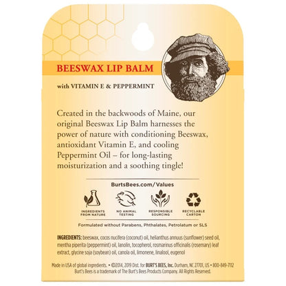 Beeswax Lip Balm-Two Pack