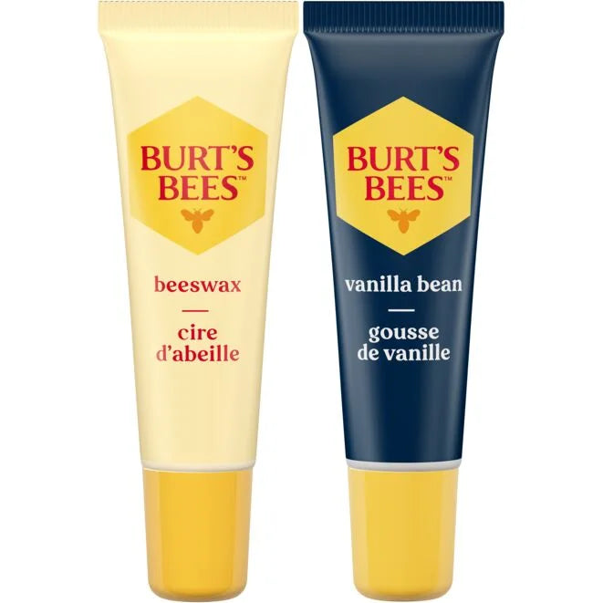 Hydrating Lip Balm Beeswax 2-pack stick and squeeze