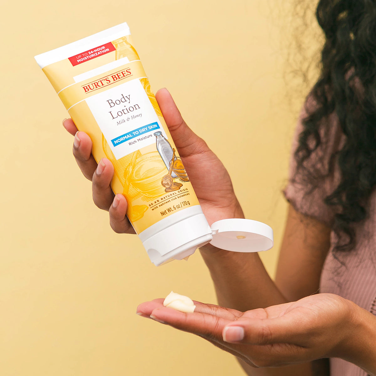 Naturally Nourishing Milk & Honey Body Lotion-6 oz