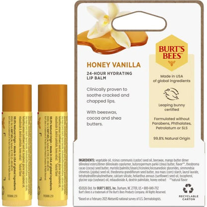 Honey Vanilla Rescue Lip Balm 2-Pack