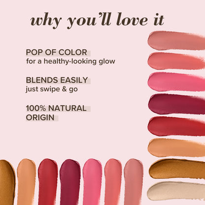 All Aglow Lip & Cheek Stick-1252 - Blush Bay