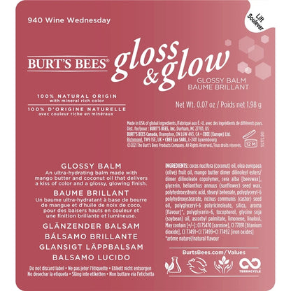 Gloss & Glow Glossy Balm-Wine Wednesday