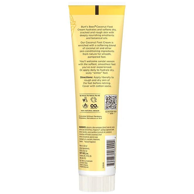 Coconut Foot Cream-4.34 oz