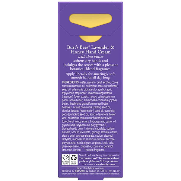 Lavender & Honey Hand Cream