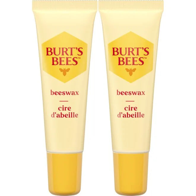 Hydrating Lip Balm Beeswax 2-pack stick and squeeze