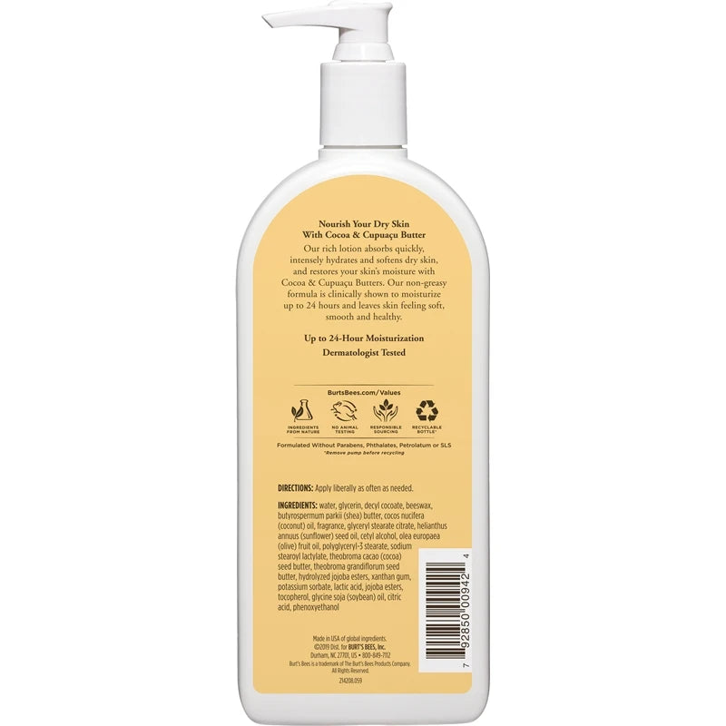 Richly Replenishing Cocoa & Cupuacu Butters Body Lotion-6 oz