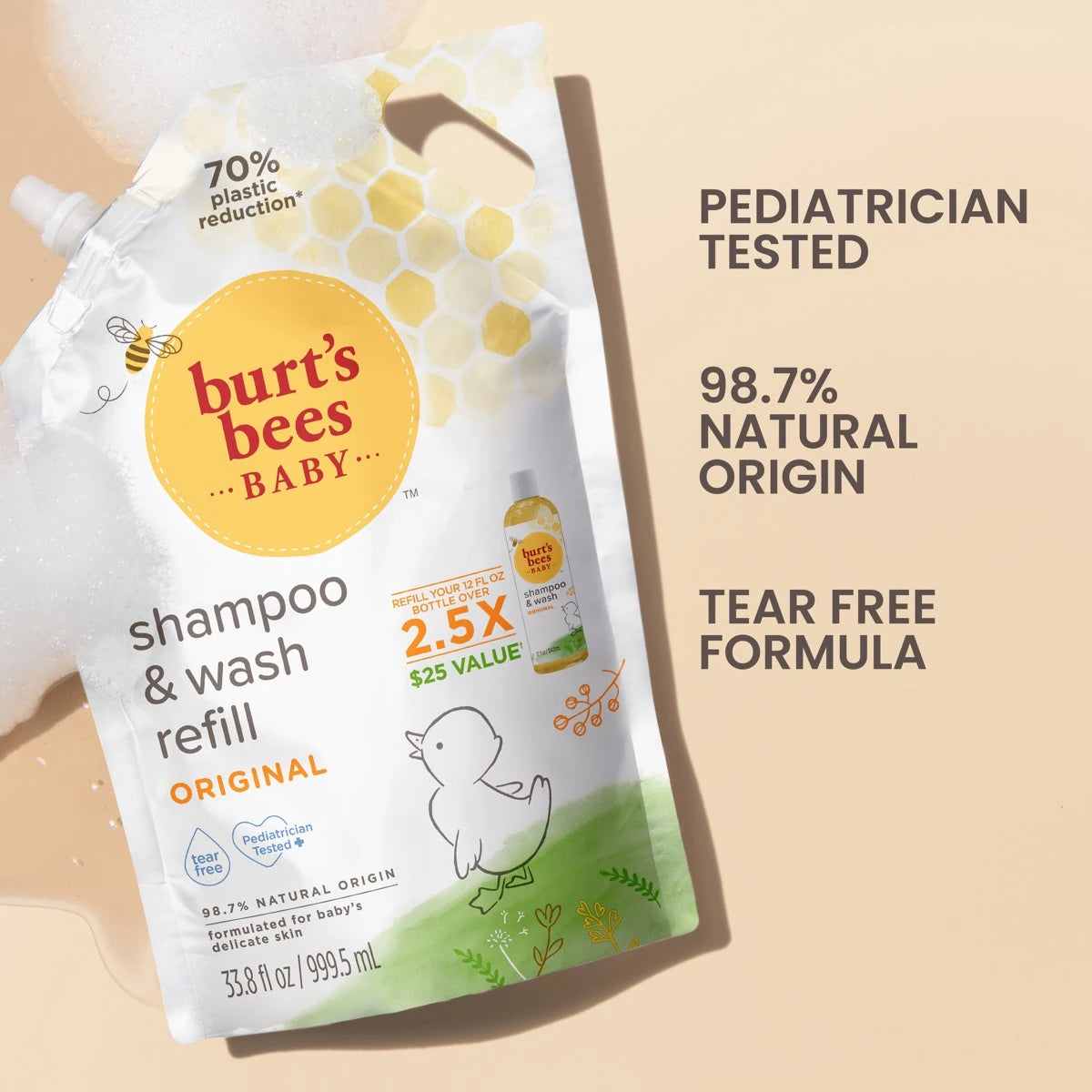 Baby Shampoo & Wash Refill