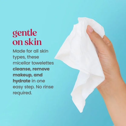 Micellar Makeup Removing Towelettes with Coconut & Lotus-10 count