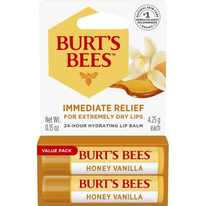 Honey Vanilla Rescue Lip Balm 2-Pack