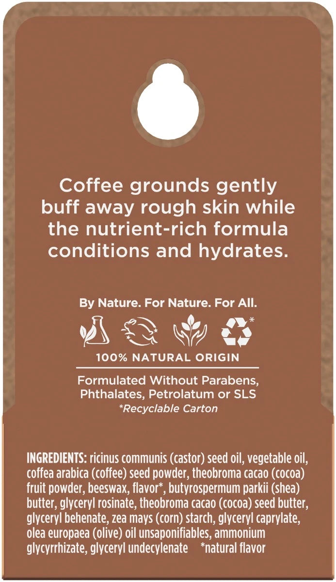 Conditioning Coffee Grounds Lip Scrub