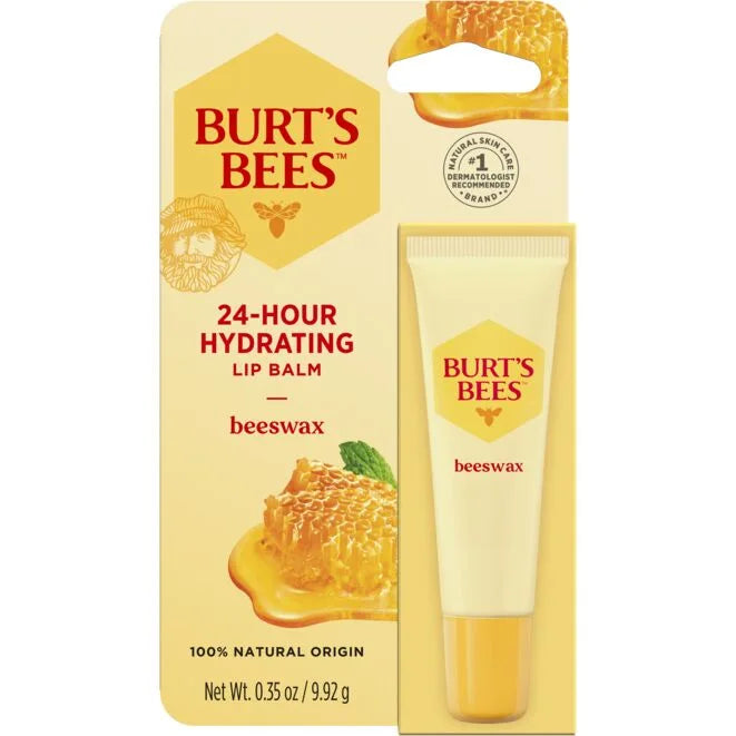 Hydrating Lip Balm Beeswax 2-pack stick and squeeze