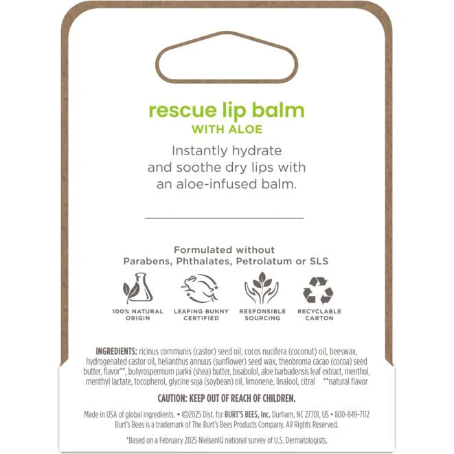 Rescue Lip Balm with Aloe