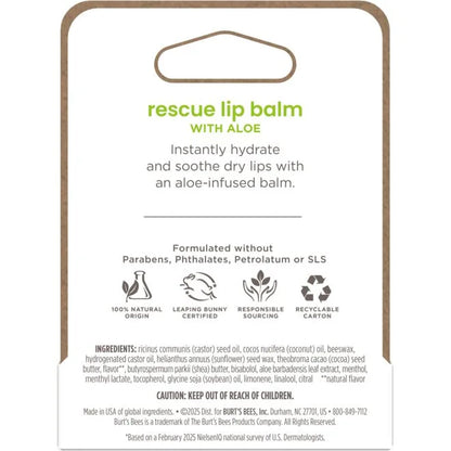 Rescue Lip Balm with Aloe