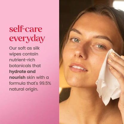 Micellar Makeup Removing Towelettes - Rose-10 count