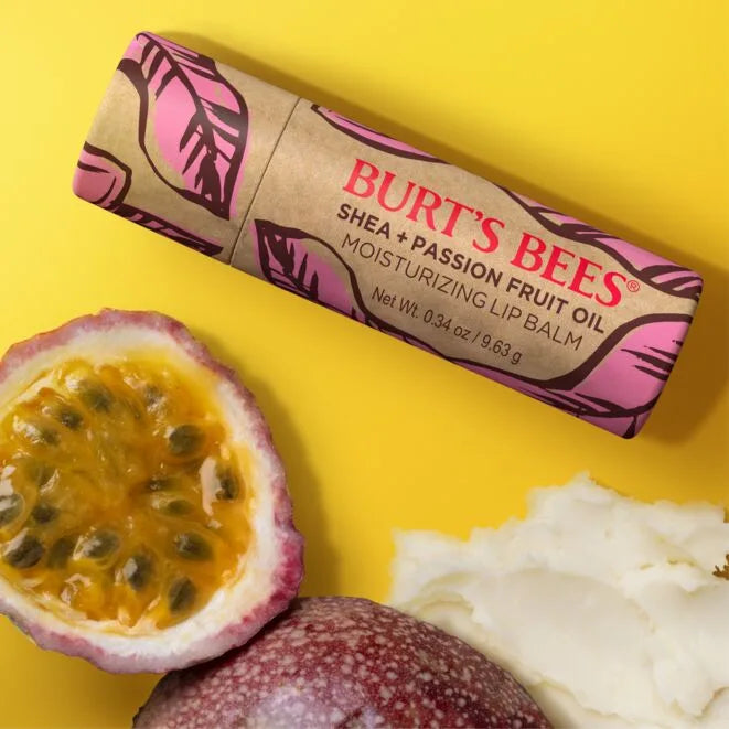Shea + Passion Fruit Oil Moisturizing Lip Balm