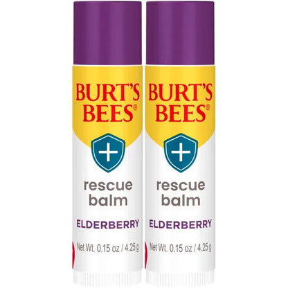 Rescue Elderberry Lip Balm Twin Pack